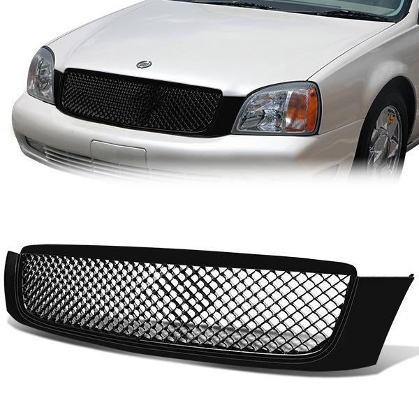 CAAP, 00-05 Cadillac DeVille Front Grille - Diamond Mesh - Black