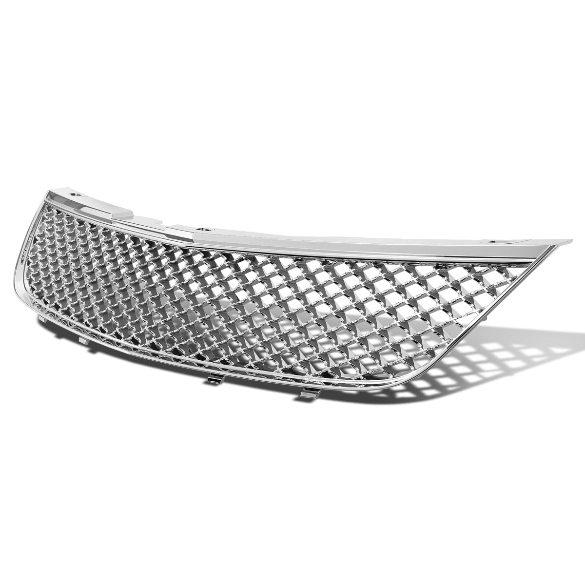 CAAP, 00-05 Chevy Impala Front Grille - Badgeless Diamond Mesh - Chrome