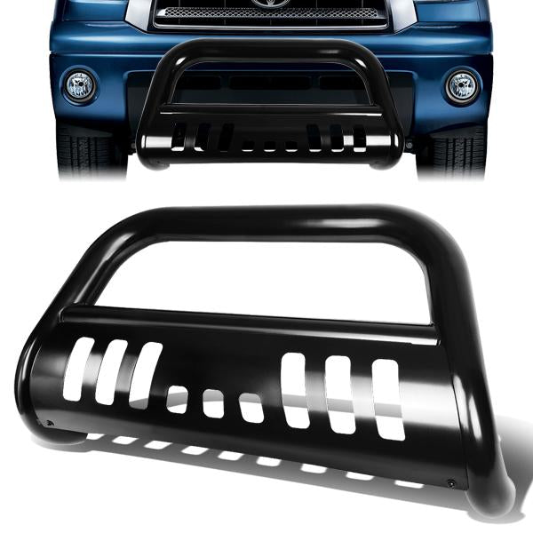 CAAP, 00-07 Toyota Tundra Sequioa Bull Bar w/Skid Plate - Stainless Steel - Black