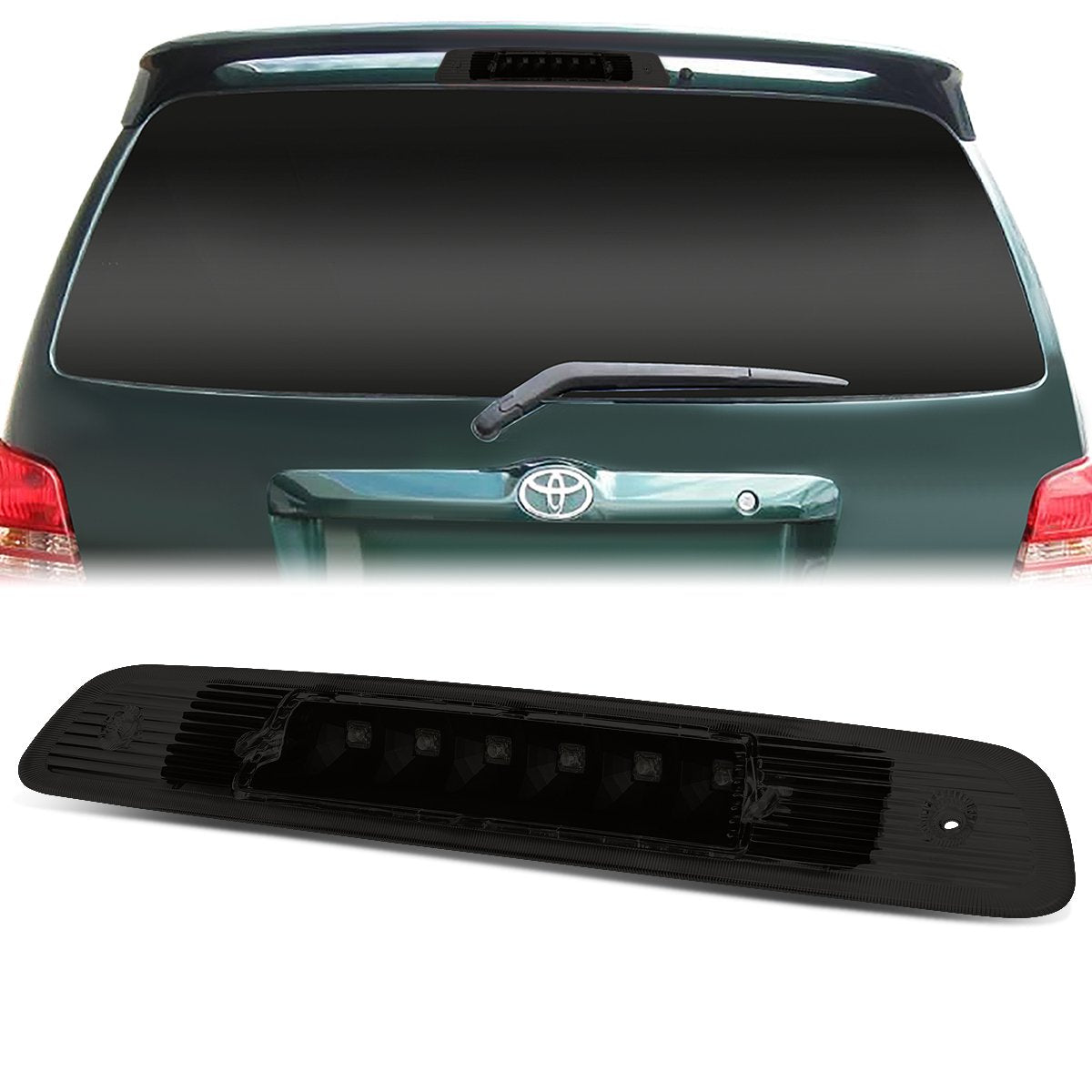 Nuvision Lighting, 01-03 Toyota Highlander LED 3rd Brake Light - Tinted Lens