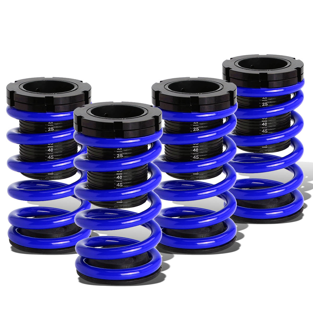 J2 Engineering, 01-05 Honda Civic Non-Si 1 in. to 3 in. Adjustable Coilover Lowering Springs