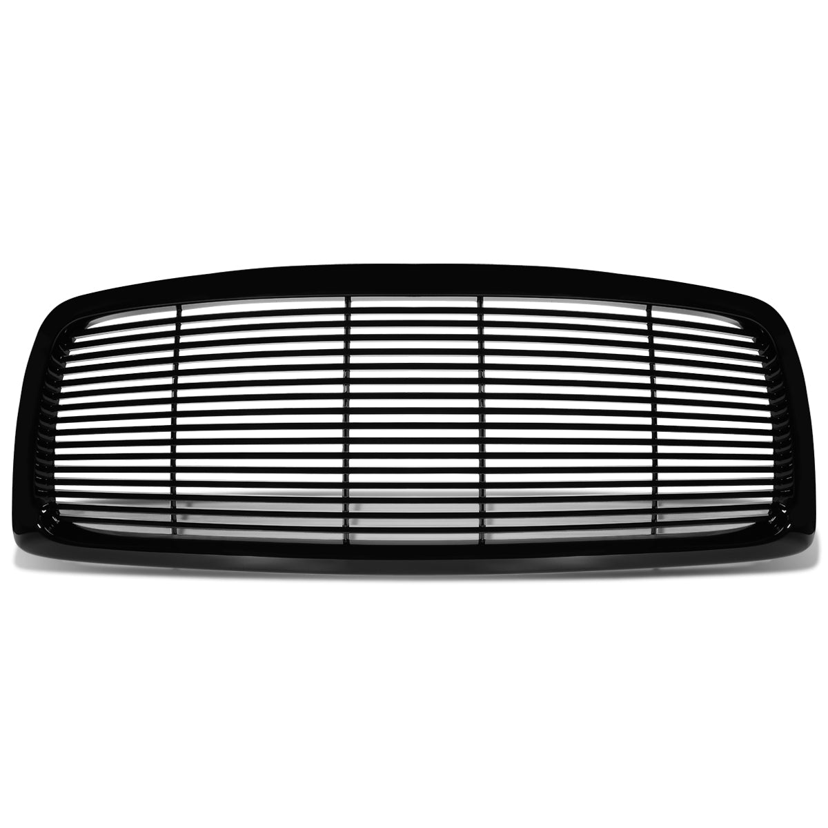 CAAP, 02-05 Dodge Ram 1500 2500 3500 Front Grille - Horizontal Fence Mesh - Black