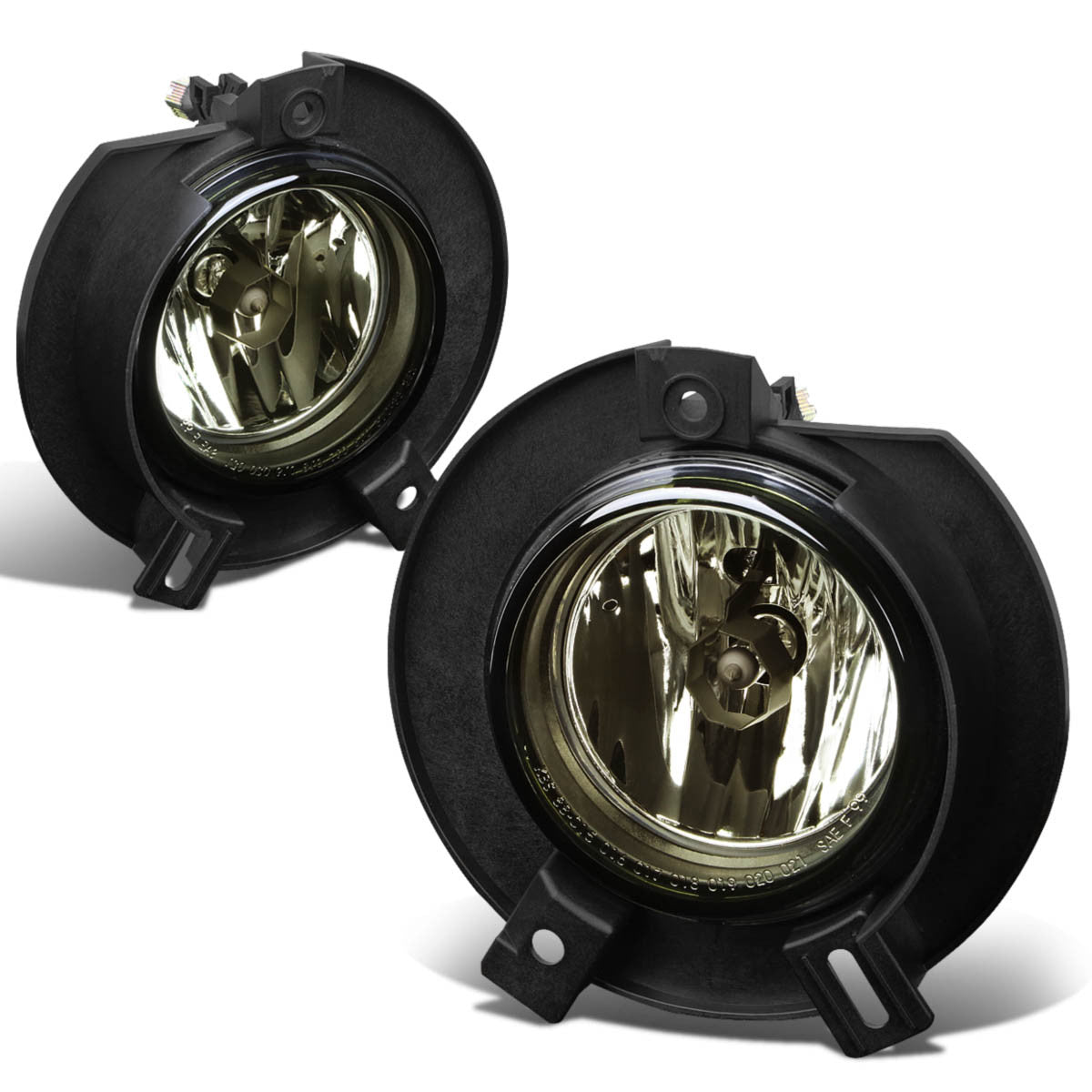 DNA Motoring, 02-05 Ford Explorer U152 Smoked Lens Fog Lights - w/Light Bulbs