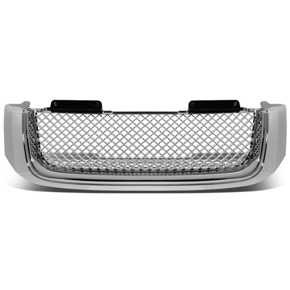 CAAP, 02-09 GMC Envoy XL XUV Front Grille - Badgeless Diamond Mesh - Chrome