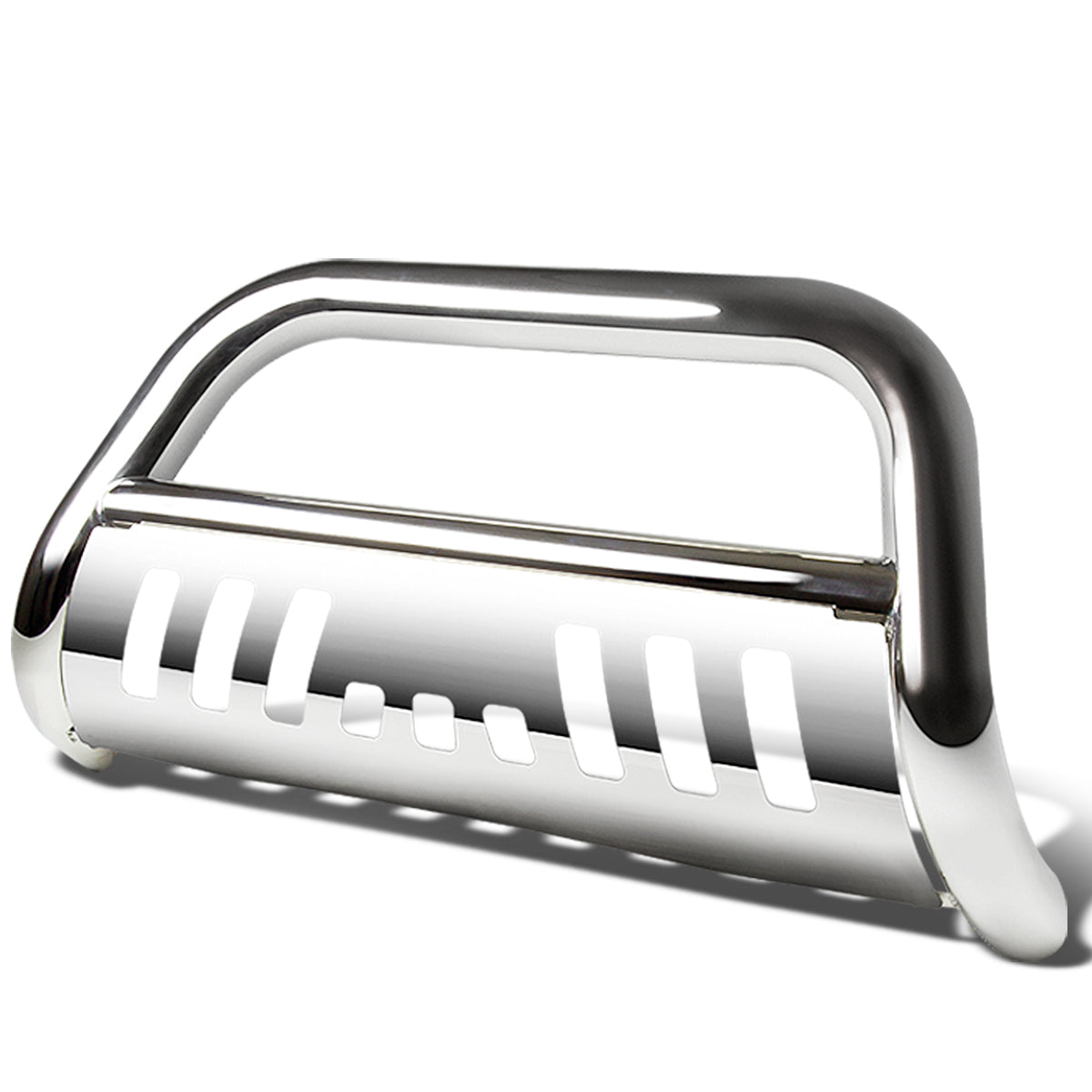 CAAP, 03-08 Honda Pilot 06-14 Honda Ridgeline Bull Bar w/Skid Plate - Stainless Steel