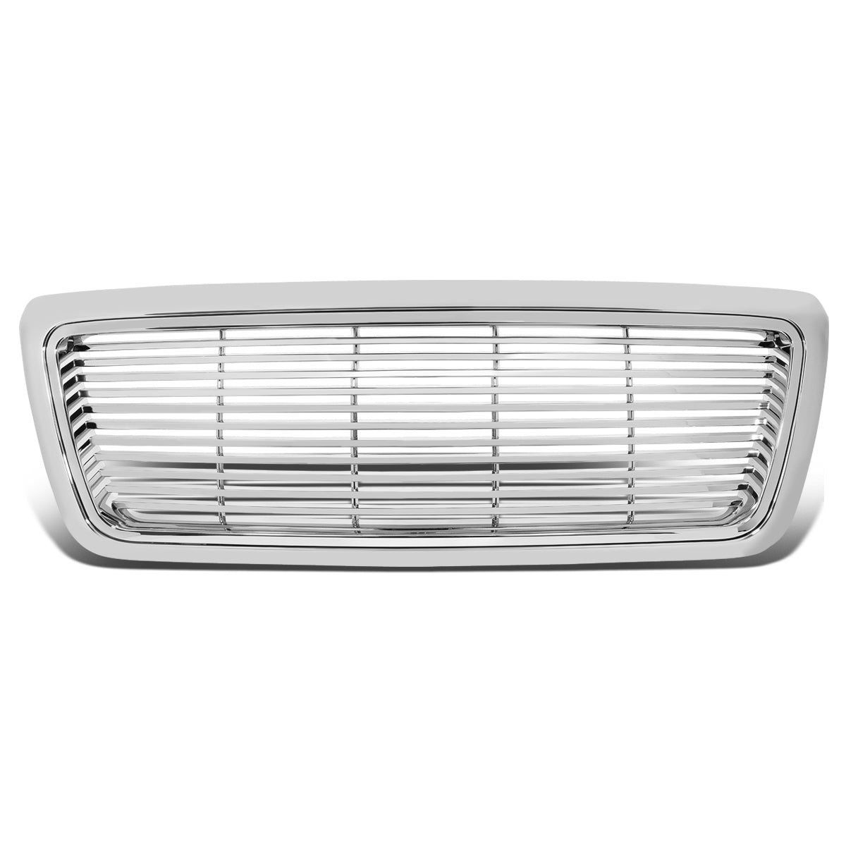 CAAP, 04-08 Ford F150 Lincoln Mark LT Front Grille - Horizontal Fence Mesh - Chrome