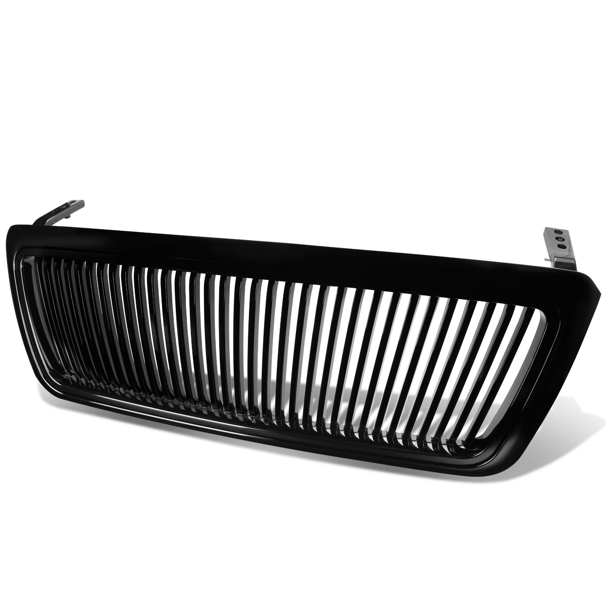 CAAP, 04-08 Ford F150 Lincoln Mark LT Front Grille - Vertical Fence Mesh - Black