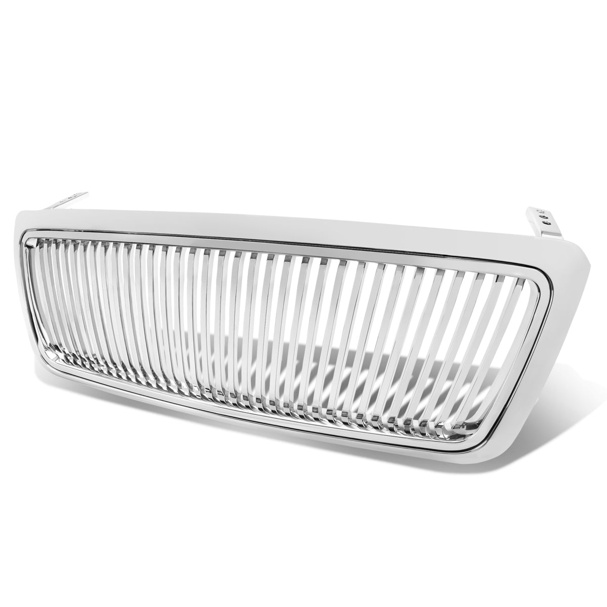 CAAP, 04-08 Ford F150 Lincoln Mark LT Front Grille - Vertical Fence Mesh - Chrome