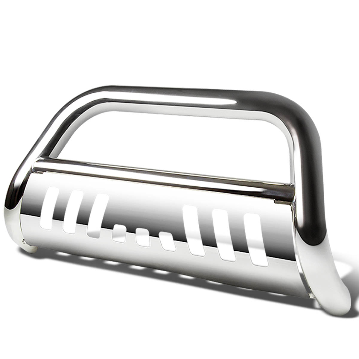 CAAP, 04-12 Chevy Colorado GMC Canyon Bull Bar w/Skid Plate - Stainless Steel