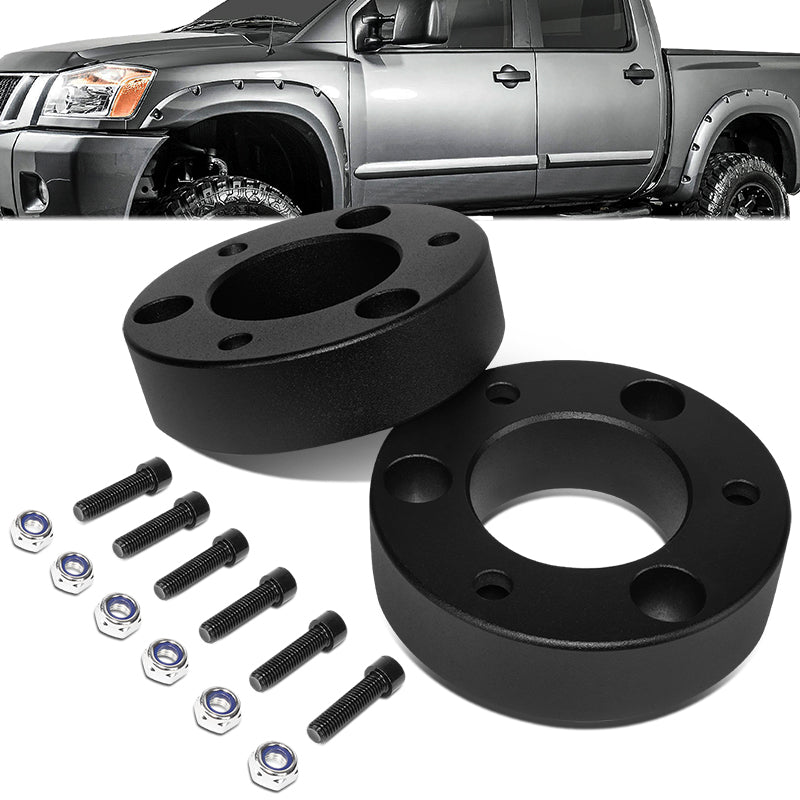 J2 Engineering, 04-22 Nissan Titan / 04-15 Armada 2.5 in. Front Leveling Spacer Kit (2WD, 4WD)