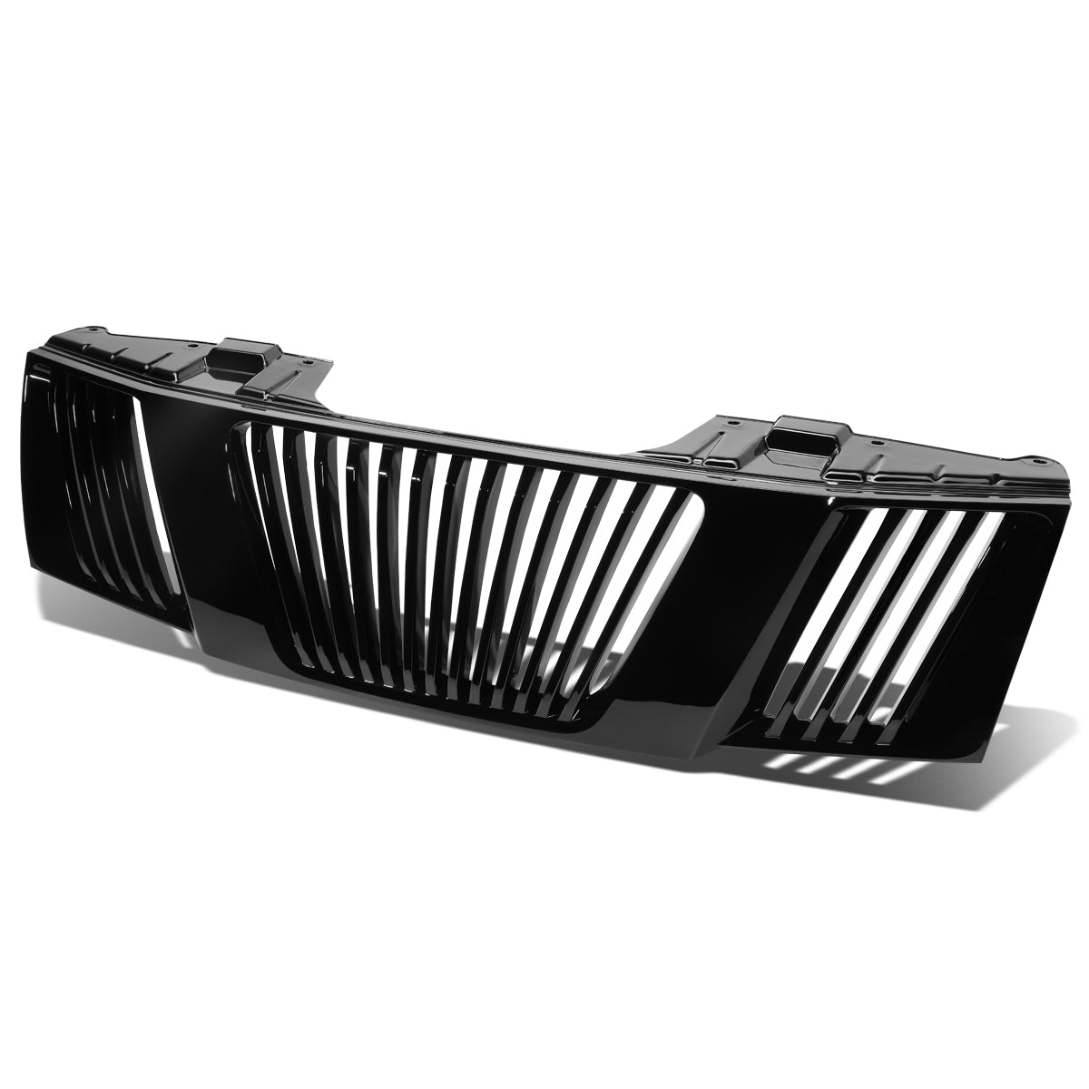 CAAP, 05-08 Nissan Frontier Pathfinder Front Grille - Vertical Fence Style - Black