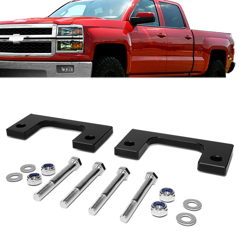 J2 Engineering, 07-22 Chevy Silverado GMC Sierra 1500 0.5 in. Front Lower Leveling Spacer Kit