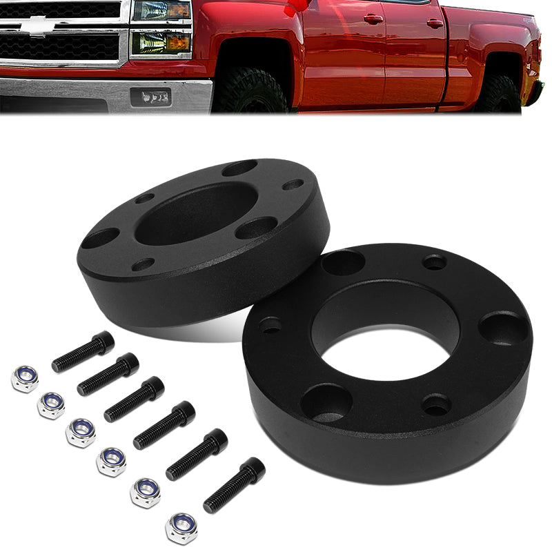 J2 Engineering, 07-22 Chevy Silverado GMC Sierra 1500 2 in. Front Leveling Spacer Kit