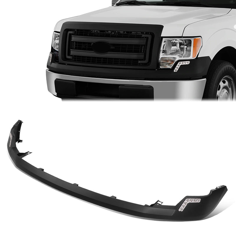 CAAP, 09-14 Ford F150 LED DRL Front Upper Bumper Cover