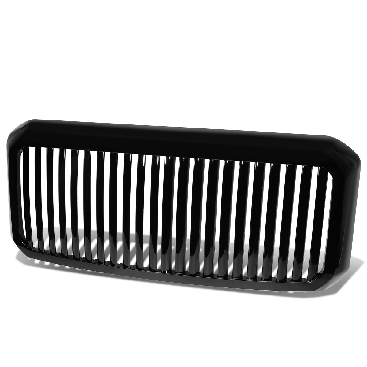 CAAP, 11-16 Ford F250 F350 F450 F550 Super Duty Front Grille - Vertical Fence Style - Black