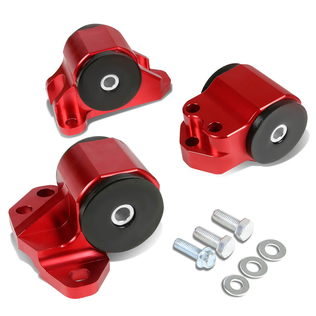 CAAP, 92-95 Honda Civic 94-01 Acura Integra B/D-Series Hydraulic MT 3 Bolt Post Engine Mount Kit