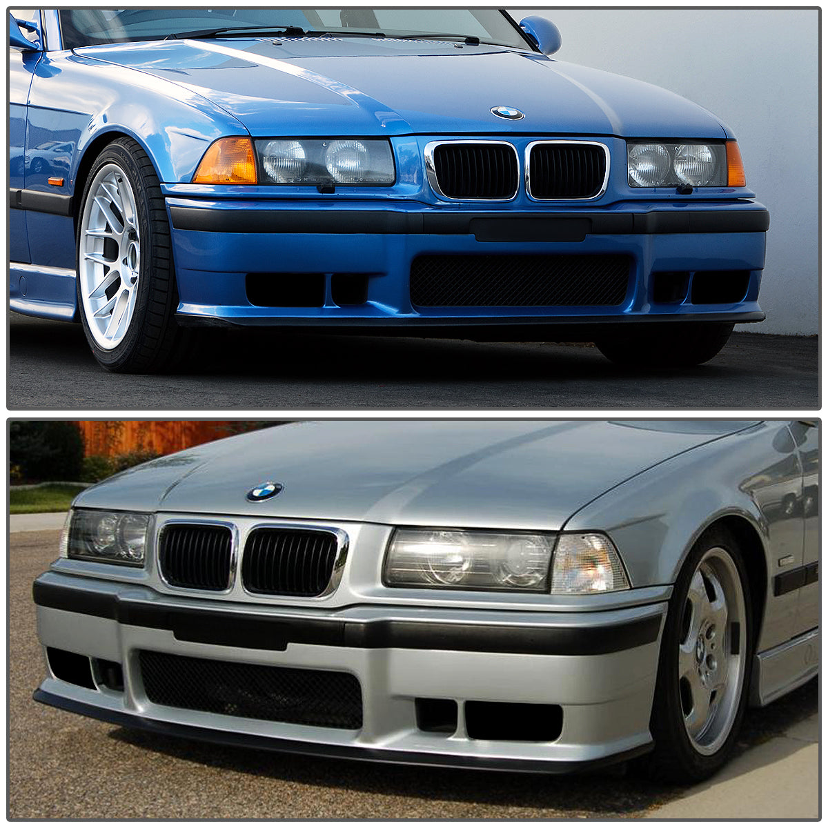 CAAP, 92-99 BMW E36 3-Series Front Bumper - M3 Style