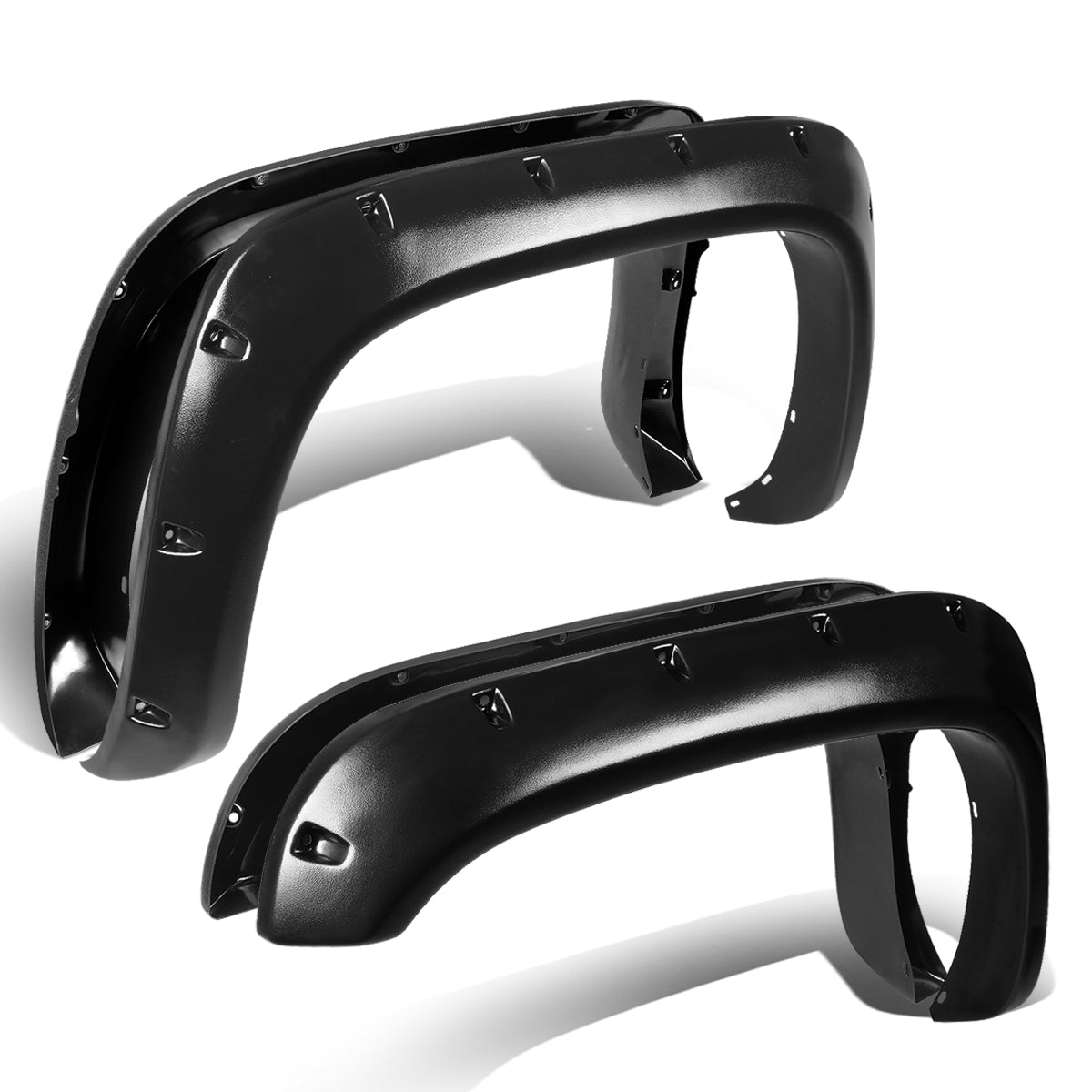 CAAP, 94-02 Dodge Ram 1500 2500 3500 Fender Flares - Pocket-Rivet Style - Matte