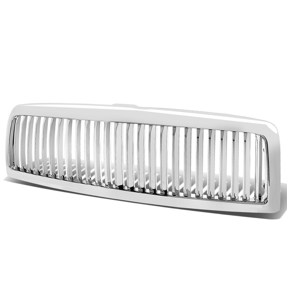 CAAP, 94-02 Dodge Ram 1500 2500 3500 Front Grille - Vertical Fence Style - Chrome