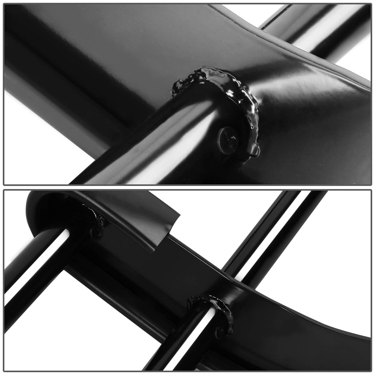 CAAP, 98-05 Mercedes ML320 ML350 Rear Bumper Guard w/Mouting Brackets - Heavy Duty Steel