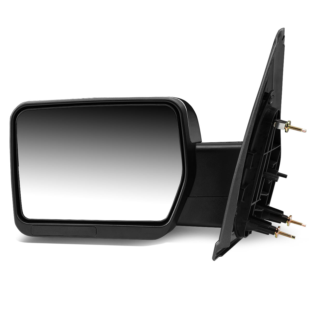 CAAP, Chrome Manual Side View Mirror (Left) 04-14 Ford F-150