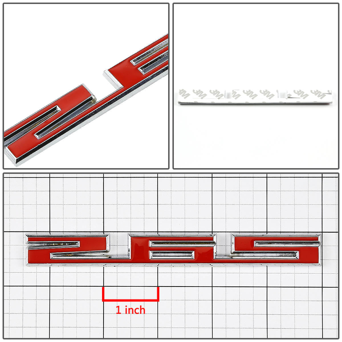 CAAP, Tape-on Emblem Badge Decal - 265 - Aluminum Alloy