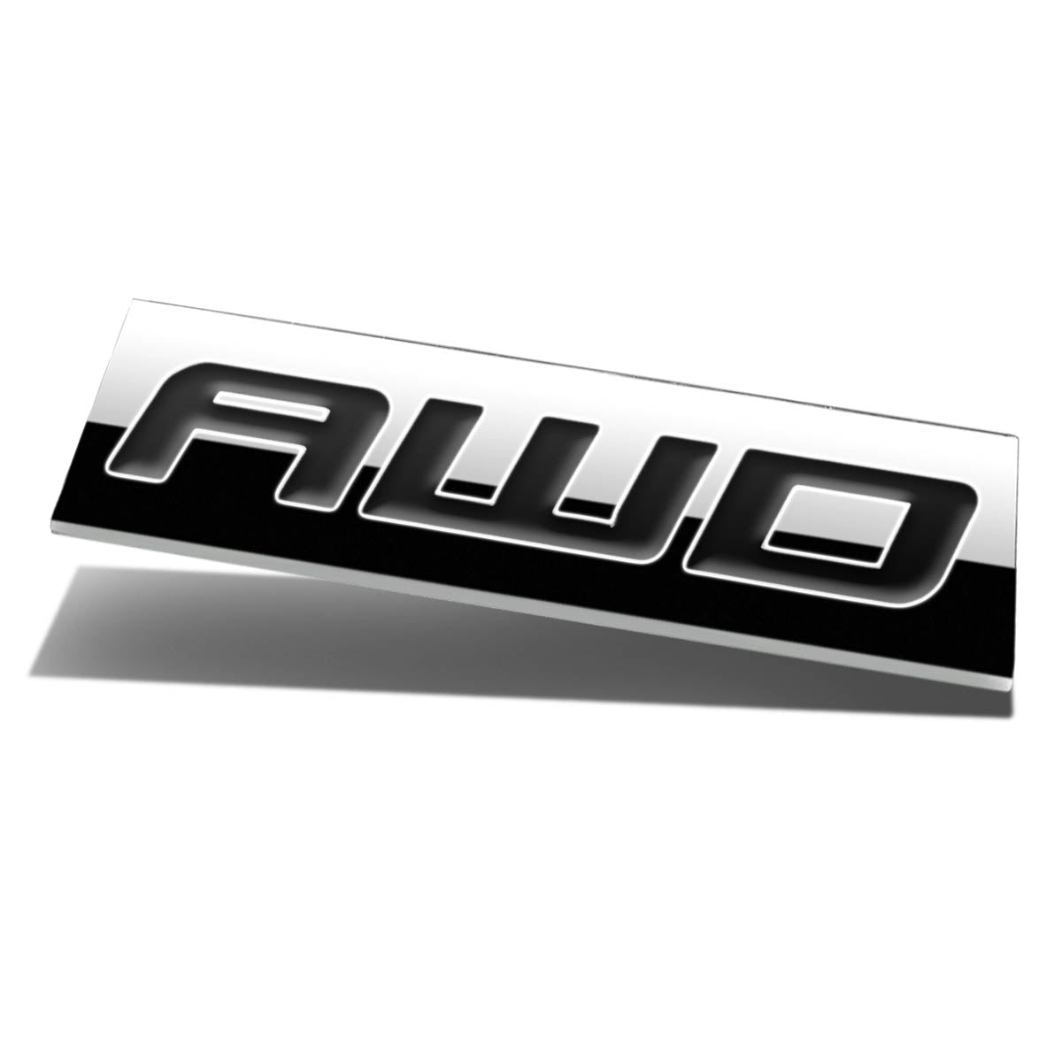 CAAP, Tape-on Emblem Badge Decal - AWD - Aluminum Alloy