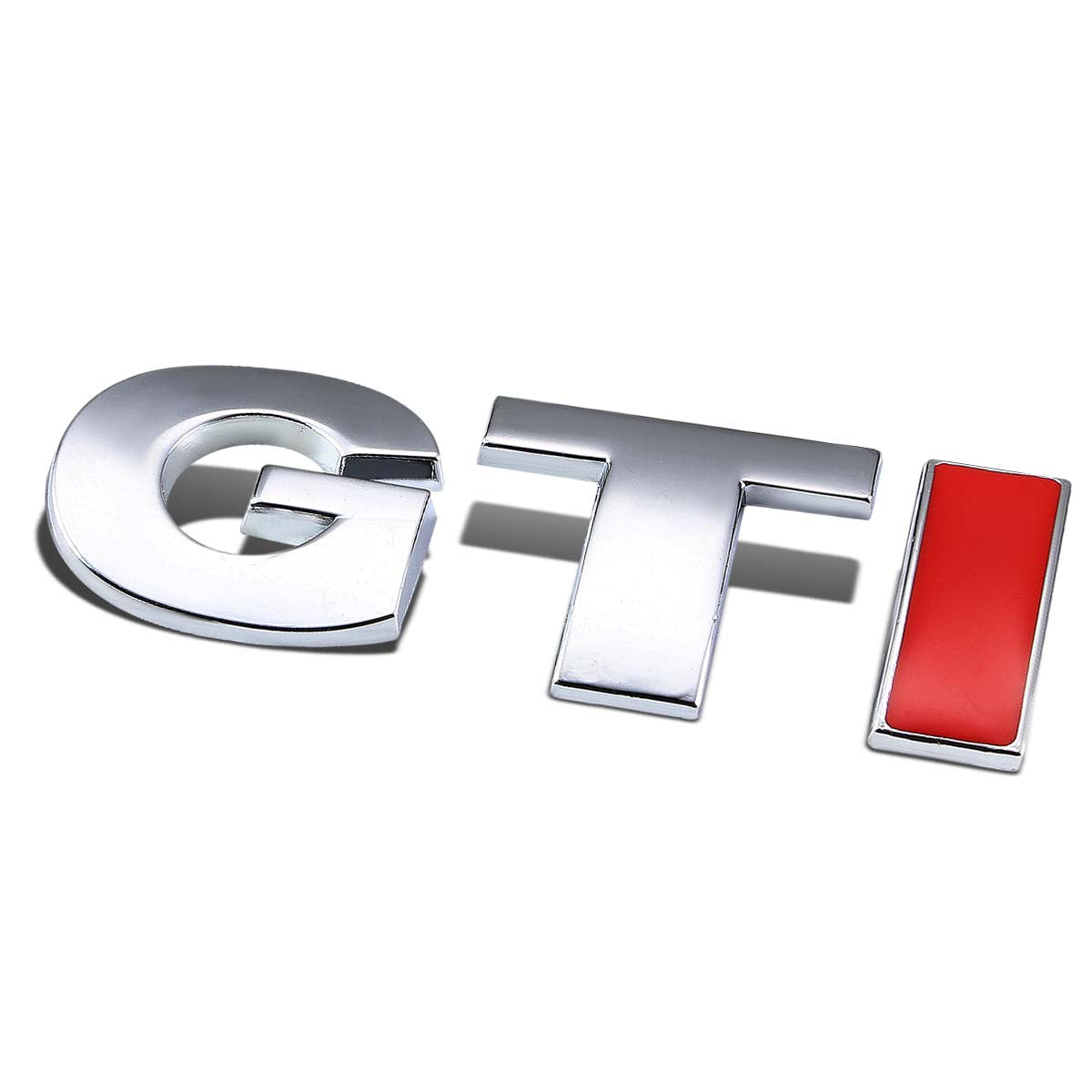 CAAP, Tape-on Emblem Badge Decal - GTI - Aluminum Alloy