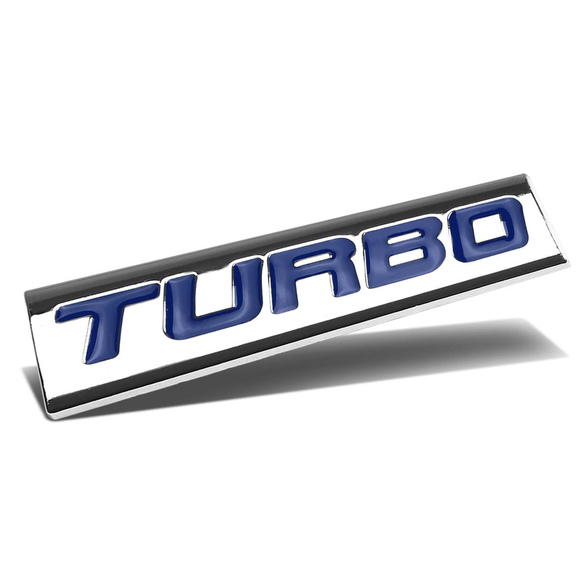 CAAP, Tape-on Emblem Badge Decal - TURBO - Aluminum Alloy